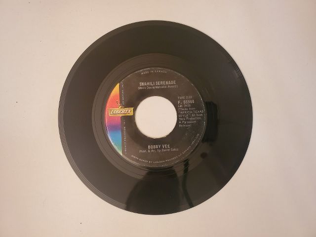 Bobby Vee Swahili Serenade / Come Back When You Grow Up vinyl record
