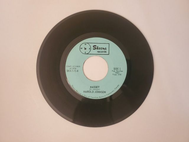 Harold Johnson Masset / Tracy Lea vinyl record