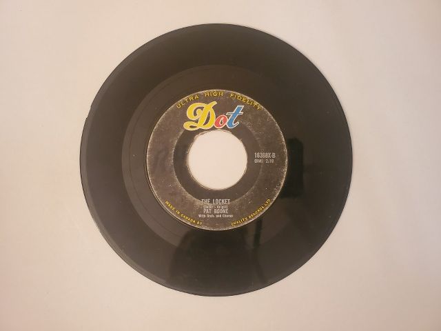Pat Boone The Locket / Speedy Gonzales vinyl record