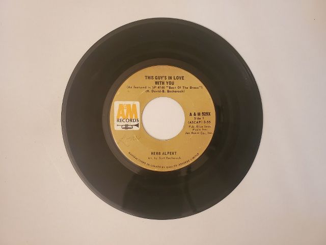 Herb Alpert This Guy's in Love with You / A Quiet Tear (Lagrima Quieta) vinyl record