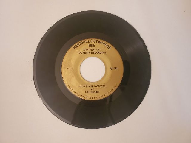 Bill Dyson Handhills Stampede 50th Anniversary Souvenir Recording / Handhills Stampede 50th Anniversary Souvenir Recording vinyl record