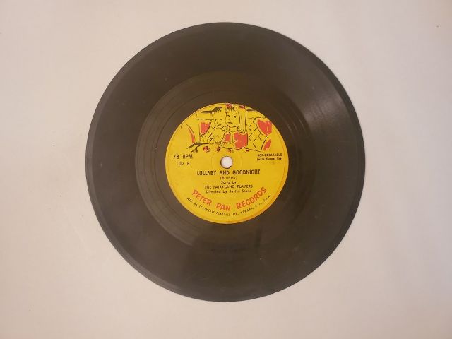 The Fairyland Players Lullaby and Goodnight / Mary Had a Little Lamb/ Twinkle, Twinkle Little Star/ Sing a Song of Sixpence vinyl record