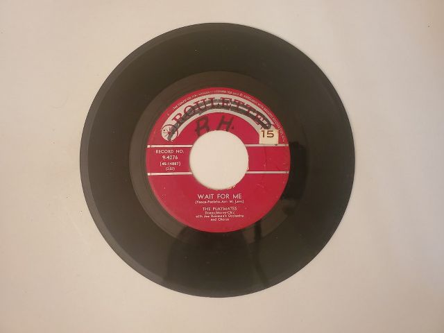 The Playmates Wait for Me / Eyes of an Angel vinyl record