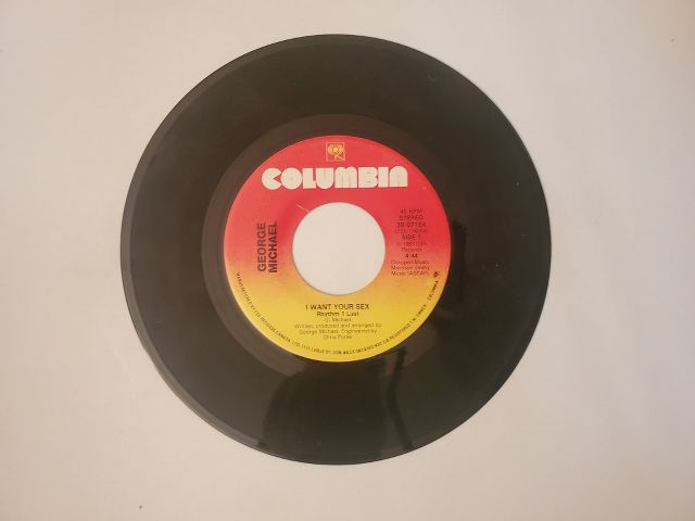 George Michael I Want Your Sex / I Want Your Sex vinyl record