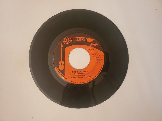 The Merrymen featuring Emile Straker The Fugitive / Something Has Gone Wrong vinyl record