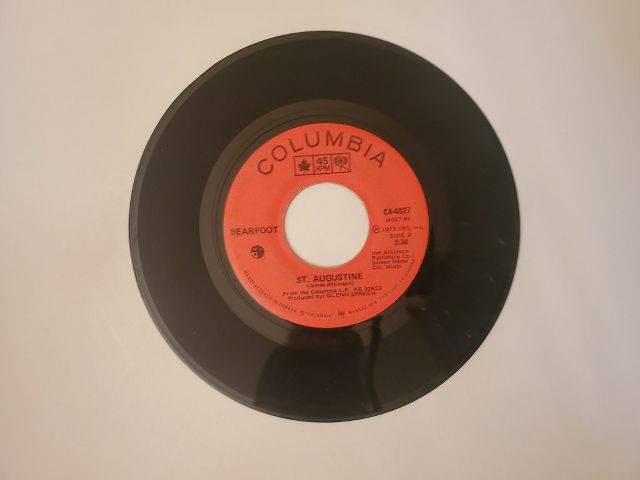 Bearfoot St. Augustine / Molly vinyl record