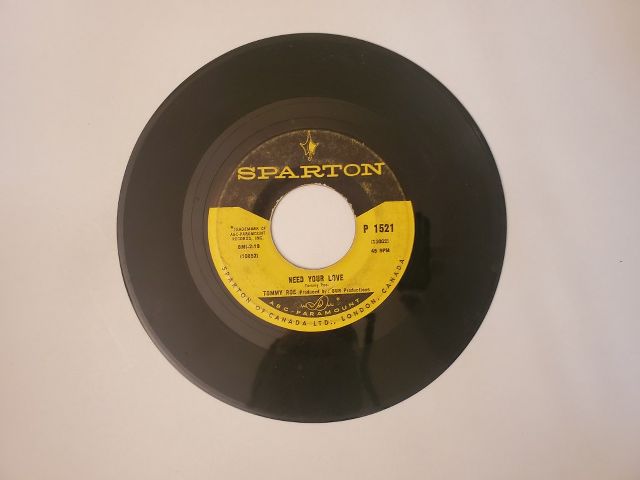 Tommy Roe Need Your Love / Hooray for Hazel vinyl record