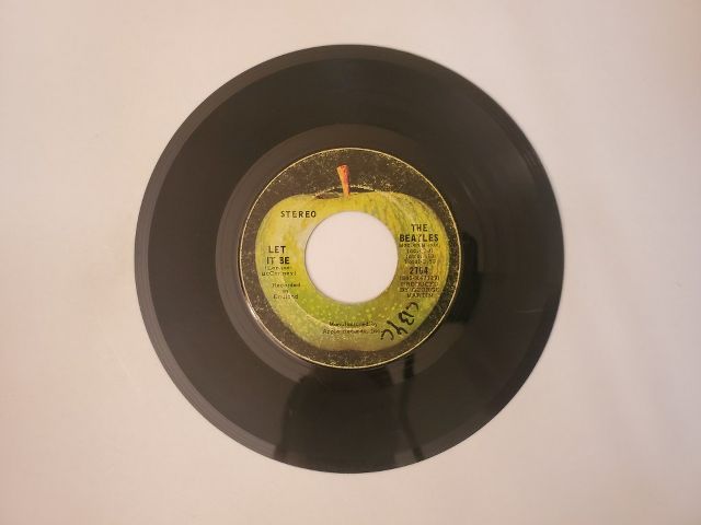 The Beatles Let It Be / You Know My Name (Look Up the Number) vinyl record
