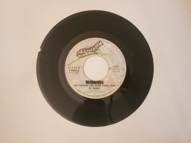 Carly Simon His Friends Are More Than Fond of Robin / You're So Vain vinyl record