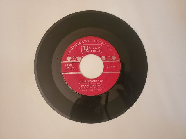 Jay & the Americans I'll Remember You / Let's Lock the Door (And Throw Away the Key) vinyl record