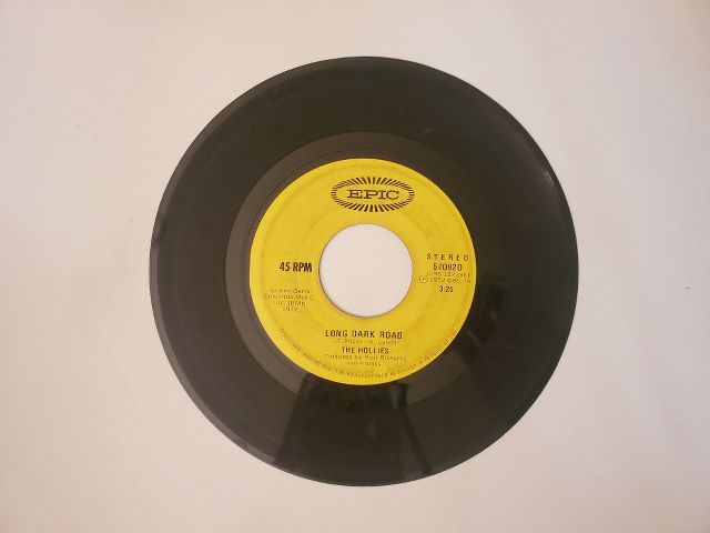 The Hollies Long Dark Road / Indian Girl vinyl record