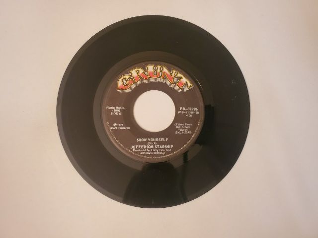 Jefferson Starship Show Yourself / Count on Me vinyl record