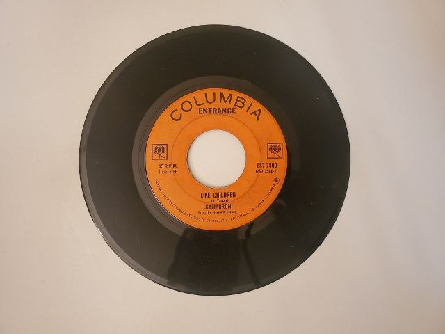 Cymarron Like Children / Rings vinyl record