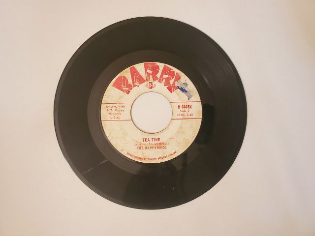 The Happenings Tea Time / Go Away Little Girl vinyl record