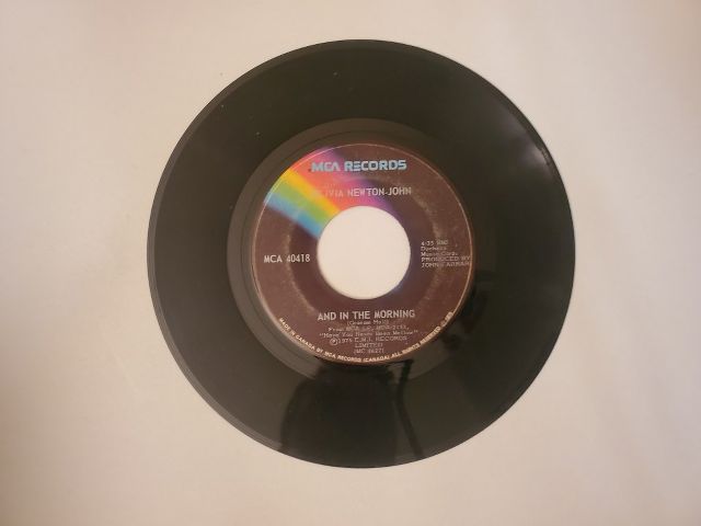 Olivia Newton-John And in the Morning / Please Mr. Please vinyl record