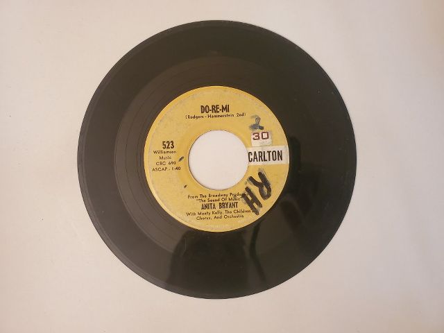 Anita Bryant Do-Re-Mi / Promise Me a Rose vinyl record
