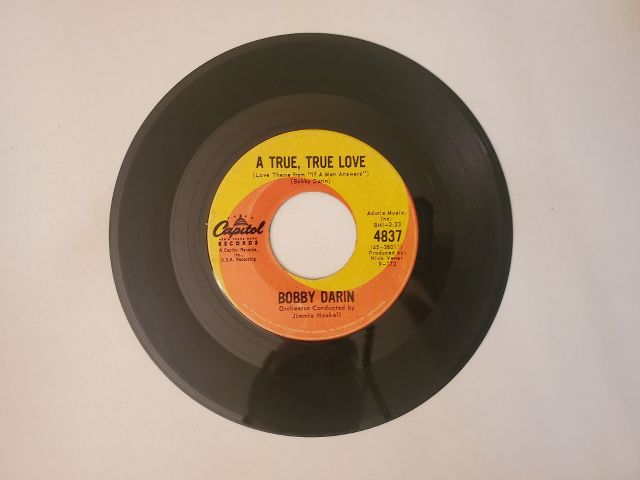 Bobby Darin A True, True Love / If a Man Answers vinyl record