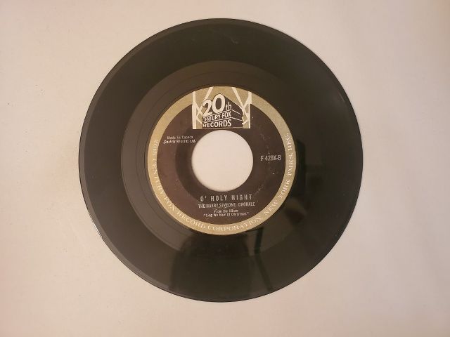 The Harry Simeone Chorale O' Holy Night / The Little Drummer Boy vinyl record