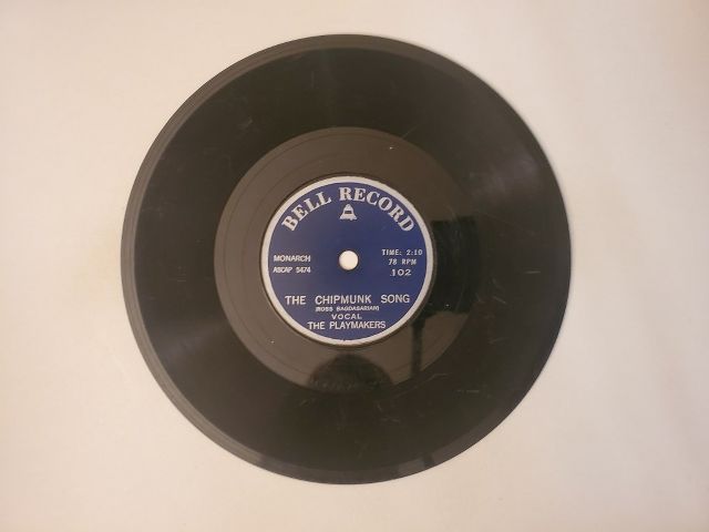 The Playmakers The Chipmunk Song / Little Drummer Boy vinyl record