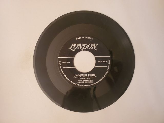 Frank Chacksfield and His Orchestra Cockleshell Heroes / Lights of Vienna vinyl record