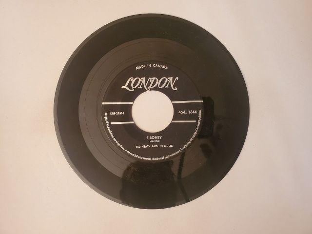 Ted Heath and His Music Siboney / The Man With the Golden Arm vinyl record