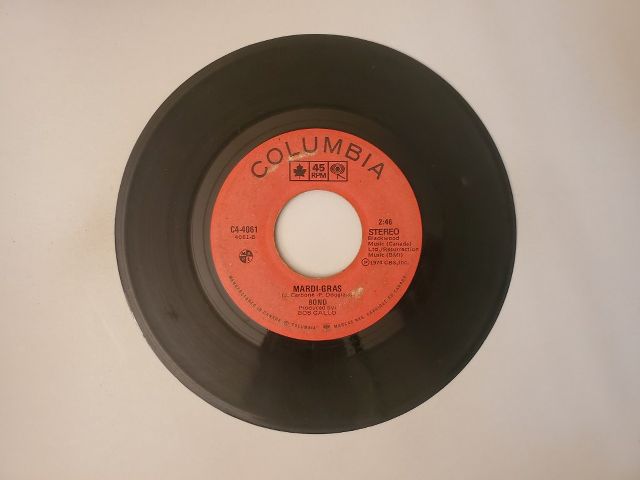 Bob Azzam Mardi-Gras / Dancin' (On a Saturday Night) vinyl record