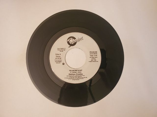 Siobhan Crawley The Secret's Out / Ahead of Your Heart vinyl record