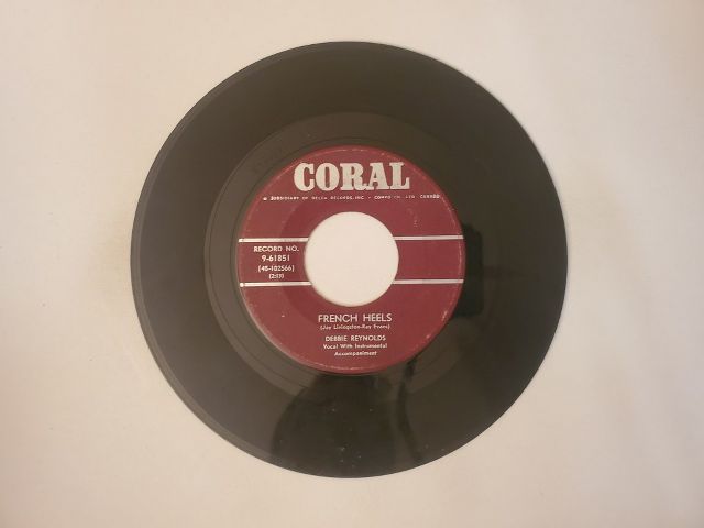 Debbie Reynolds French Heels / Tammy vinyl record