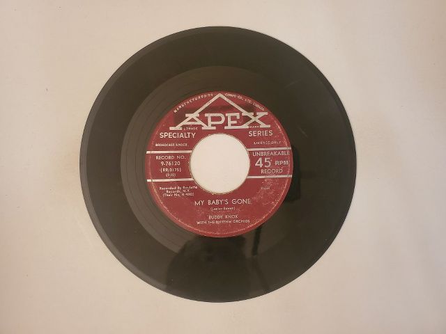Buddy Knox with the Rhythm Orchids My Baby's Gone / Party Doll vinyl record