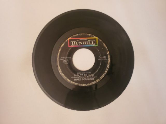 Three Dog Night Easy to Be Hard / Nobody vinyl record