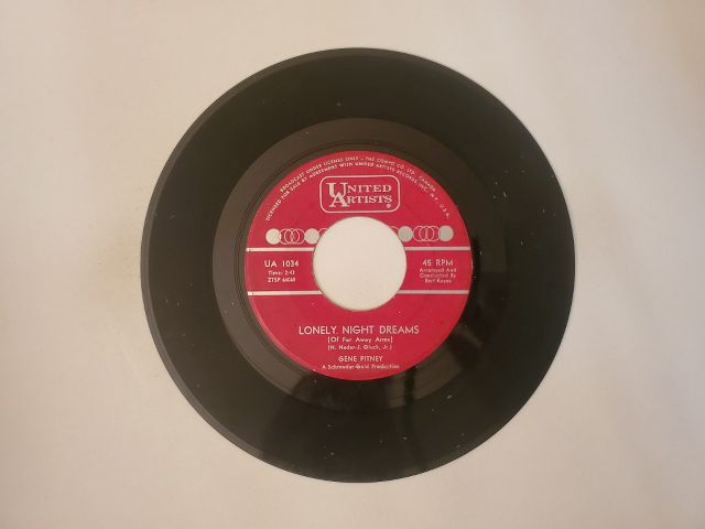 Gene Pitney Lonely Night Dreams / Twenty Four Hours from Tulsa vinyl record