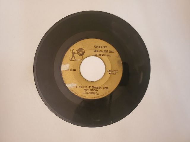 Andy Stewart The Muckin' o' Geordie's Byre / A Scottish Soldier vinyl record