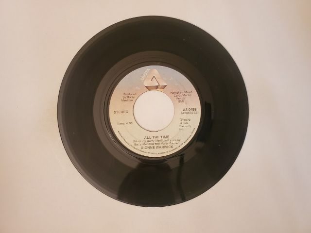 Dionne Warwick All the Time / Deja Vu vinyl record