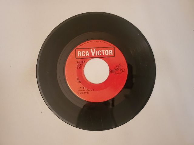 Hank Snow Listen / Down at the Pawn Shop vinyl record