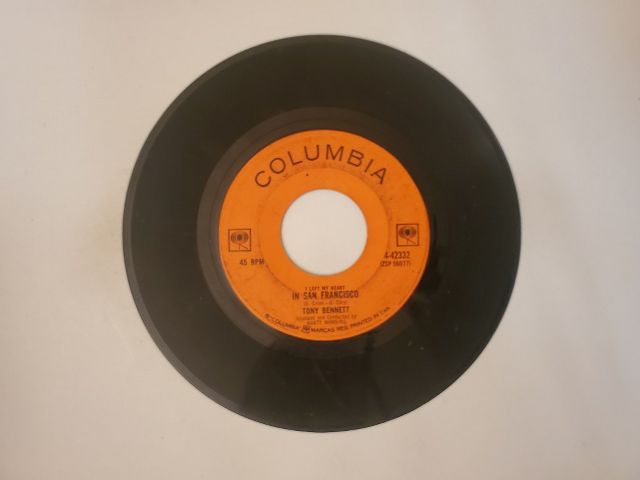 Tony Bennett I Left My Heart in San Francisco / Once Upon a Time vinyl record