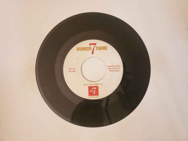 Bob Hahn Number 7 Theme / Number 7 Theme vinyl record
