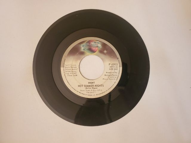 Night Hot Summer Nights / Party Shuffle vinyl record