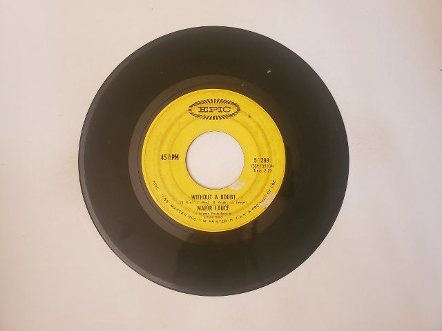Major Lance Without a Doubt / Forever vinyl record