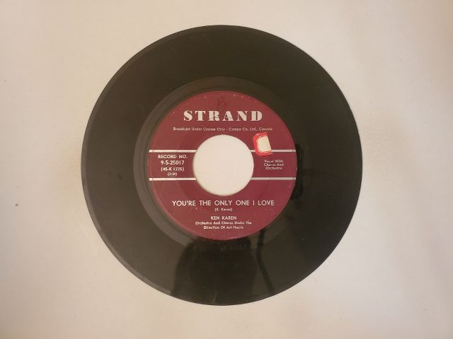 Ken Karen You're the Only One I Love / Broken Dreams vinyl record