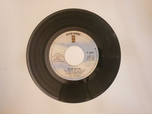 Linda Ronstadt Blue Bayou / Old Paint vinyl record