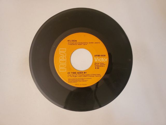 Nilsson As Time Goes By / Lullaby in Ragtime vinyl record