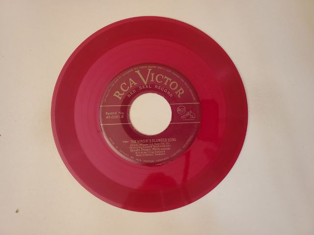 Blanche Thebom The Virgin's Slumber Song / Cradle Song vinyl record