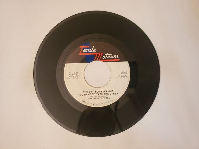 The Marvelettes The Day You Take One, You Have to Take the Other / When You're Young and in Love vinyl record