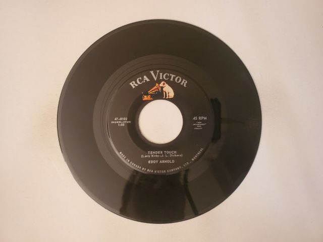 Eddy Arnold Tender Touch / Does He Mean That Much to You? vinyl record