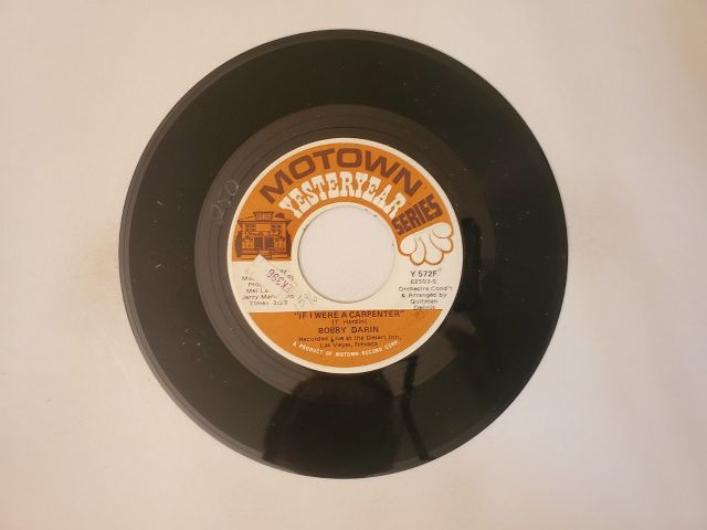 Bobby Darin If I Were a Carpenter / Mack the Knife vinyl record