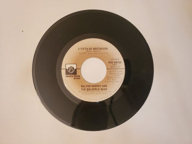 Walter Murphy and The Big Apple Band A Fifth of Beethoven / California Strut vinyl record