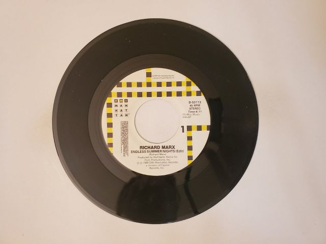 Richard Marx Endless Summer Nights (Edit) / Have Mercy (Live) vinyl record