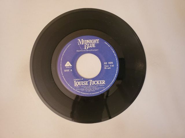 Louise Tucker Midnight Blue / Voices in the Wind vinyl record