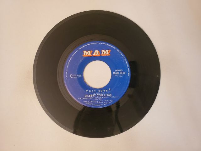 Gilbert O'Sullivan Get Down / A Very Extraordinary Sort of Girl vinyl record