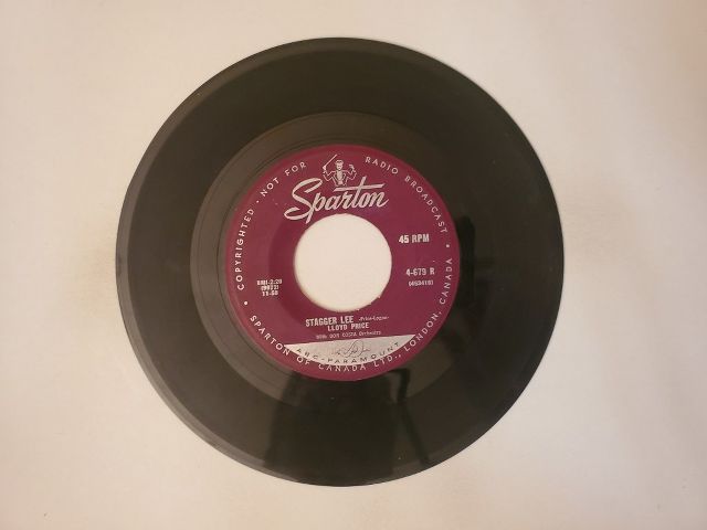 Lloyd Price Stagger Lee / You Need Love vinyl record